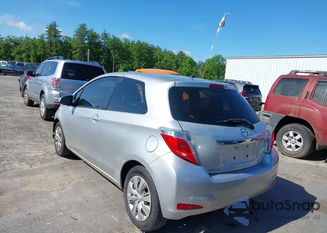 2012 Toyota Yaris Le из США, поврежденный, VIN JTDJTUD35CD540190